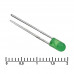 Светодиоды 3 mm green 30 mCd   20